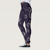Leggings Légendes violettes Boules de savon flottantes (Gauche)
