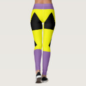 Leggings Légendes violettes radioactives (Dos)
