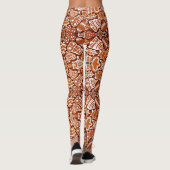 Leggings Légendes Yoga Pants Gingerbread Cookie (Dos)
