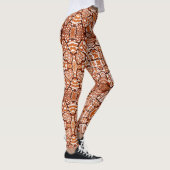 Leggings Légendes Yoga Pants Gingerbread Cookie (Droite)