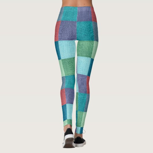 Leggings LÉGÈNES - Blocs de couleurs - Standard (Dos)