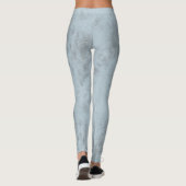Leggings Léger Bleu clair Grunge (Dos)
