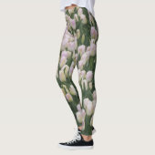 Leggings Léger Tulipes roses Leger (Gauche)