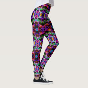 Leggings Légères Jambes de femmes colorées en train de cour