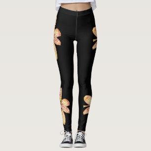 Leggings Légères pattes de nénuphars Blackberry 2