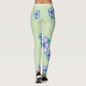 Leggings Légères pattes vertes (Dos)