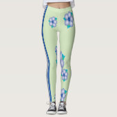 Leggings Légères pattes vertes (Devant)
