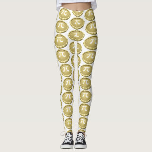 Leggings léggations à tarte de jour de pi heureux