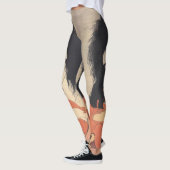 Leggings Léggations d'art japonais d'Utamaro (Gauche)