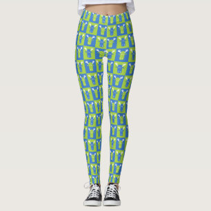 Leggings Léggations d'art Pop Head Moose
