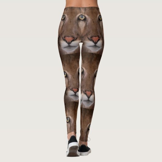 Leggings Léggations de cougar (Dos)