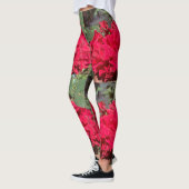 Leggings Léggations de Rose rouge (Gauche)
