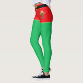Leggings Léggations des elfes de Noël (Gauche)
