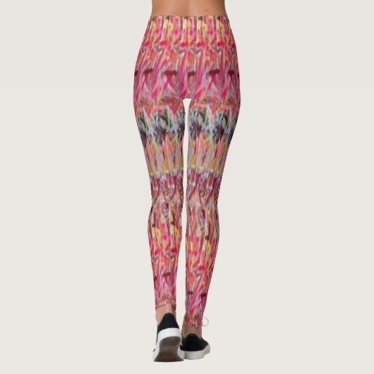 Leggings Léggations Red Shred Switchback (Dos)