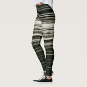 Leggings Leggings/bandes noires et blanches (Gauche)