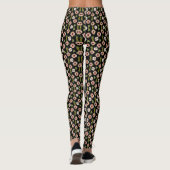 Leggings "Leggings d'élégance florale" (Dos)