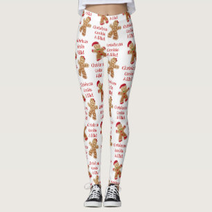 Leggings ~Leggings D'INTOXIQUÉ DE BISCUIT DE NOËL