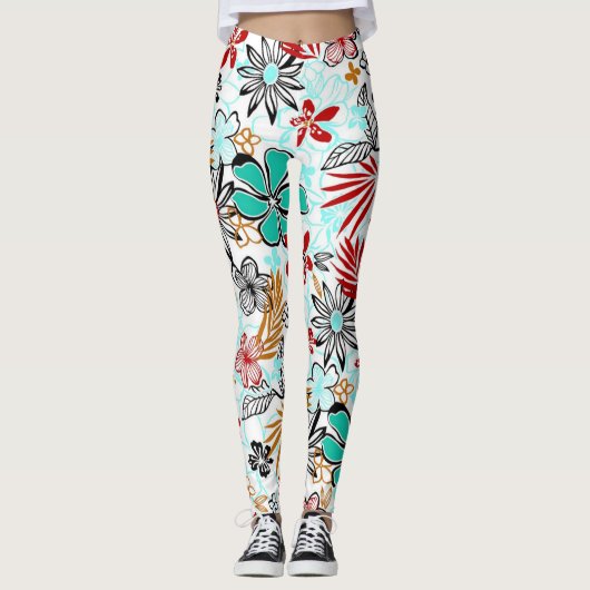 Leggings Leggings/Floral (Devant)