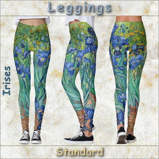 Leggings LÉGGINGS - "Irises" - Vincent van Gogh