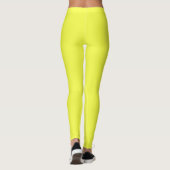 Leggings Leggings, Jaune néon (Dos)
