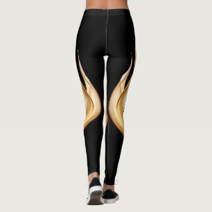 Leggings Leggings-Noir-Flamme
