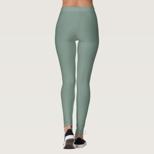 Leggings Leggings, Sage Profond (Dos)