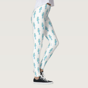 Leggings Leggings-Seahorse