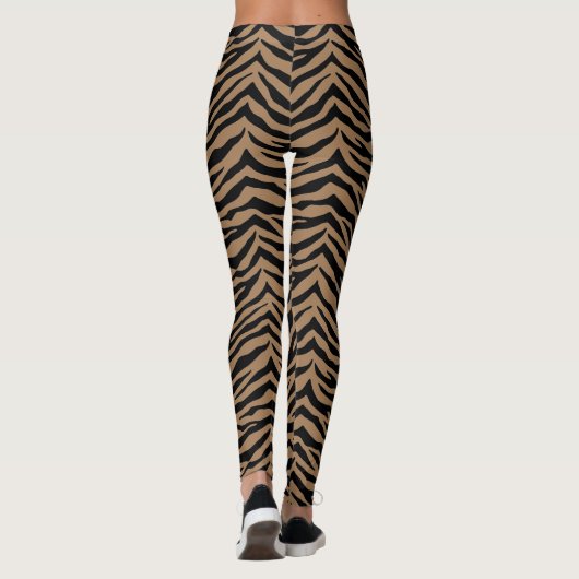 Leggings Leggings-Zebra pour femmes (Dos)