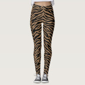Leggings Leggings-Zebra pour femmes (Devant)