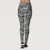 Leggings Leggings-Zebra pour femmes (Dos)