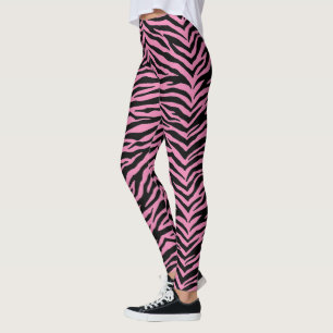 Leggings Leggings-Zebra pour femmes