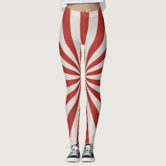 Leggings Leggingscélèbre la couleur rouge, un symbole de fo