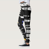 Leggings Leggingspopulära unika designs (Gauche)