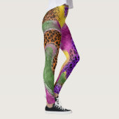 Leggings leggins abstraits, leggins de léopard (Droite)