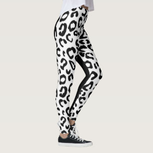 Leggings Leggins blancs noirs de Jaguar