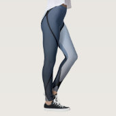 Leggings Leggins bleus et noirs de harlequin (Droite)