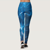 Leggings Leggins Bleus Profonds (Dos)