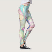 Leggings Leggins d'art Abstraits (Droite)