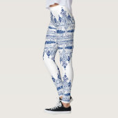 Leggings Leggins de bleu de Bohem (Gauche)