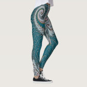 Leggings Leggins de conception de fractale (Droite)