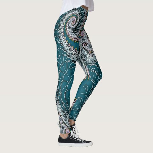 Leggings Leggins de conception de fractale (Droite)