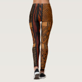 Leggings Leggins de designers africains (Dos)