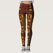 Leggings Leggins de designers africains (Devant)