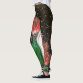 Leggings Leggins de fleurs (Gauche)