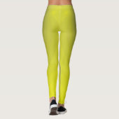 Leggings Leggins de style révolutionnaire jaune (Dos)