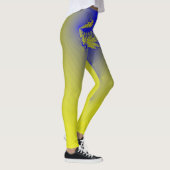 Leggings Leggins de style révolutionnaire jaune (Droite)
