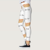 Leggings Leggins d'écorché de hot-dog (Gauche)