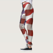 Leggings Leggins du drapeau américain (Gauche)