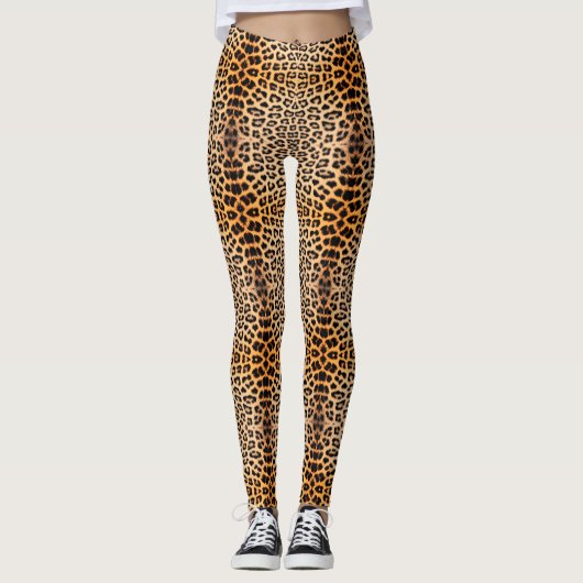 Leggings Leggins énervés de guépard (Devant)