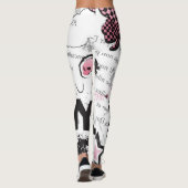 Leggings Leggins punks de conception moderne (Dos)